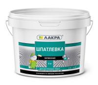 Шпатлевка латексная Лакра для внутр. работ 3кг Шпатлевка латексная Лакра для внутр. работ 3кг