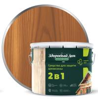 Защитный состав ЛАКРА ЗДОРОВЫЙ ДОМ орех 9л