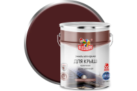 Эмаль алкидная для крыш OLECOLOR вишневый 5кг