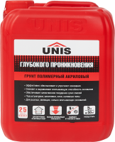 Грунт ЮНИС глубокого проникновения 5л