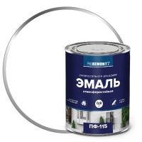 Эмаль PROREMONT ПФ115 Белая 0,9кг