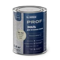 Эмаль ЛАКРА PROF IT 0,8кг для бетонных полов галечный серый RAL 7032