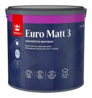 Краска TIKKURILA EURO MATT 3 латексная интерьерная база А