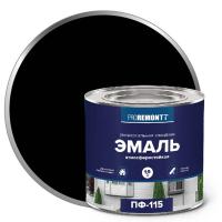 Эмаль PROREMONT ПФ115 Черная 1,9кг