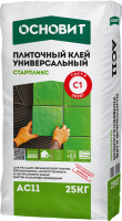 Клей плиточный ОСНОВИТ СТАРПЛИКС АС11 25кг