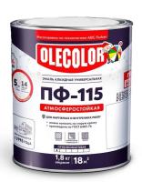Эмаль ПФ-115 OLECOLOR 1,8кг