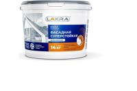 Краска ЛАКРА 14кг фасадная белая суперстойкая