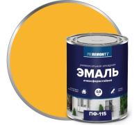 Эмаль PROREMONT ПФ-115  0,9кг желтая