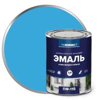 Эмаль PROREMONT ПФ-115 0,9кг голубая