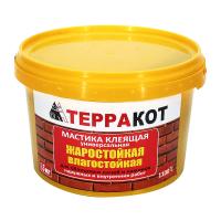 Мастика ТЕРРАКОТ жаростойкая клеящая 1,5кг