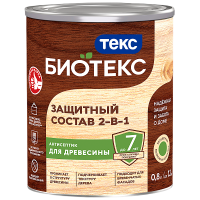 Защитный состав 2 в 1 БИОТЕКС 0,8л