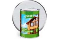 Состав защитно-красящий для древесины FARBITEX ПРОФИ WOOD 0,75л Белый