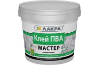 Клей ПВА ЛАКРА Мастер 0,9кг универсальный