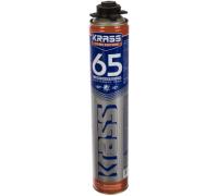 Пена монтажная Красс Home Edition 65 пистолетная всесезонная 0,84л