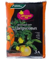 Грунт Цветочный рай питательный для  цитрусовых  3л
