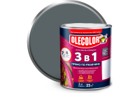 Грунт-эмаль по ржавчине OLECOLOR серый 2кг