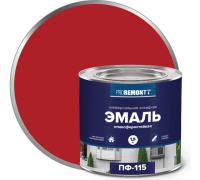 Эмаль PROREMONT ПФ115 Красная 1,9кг