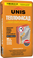 Клей для монтажа теплоизоляции ЮНИС ТЕПЛОФАСАД 25кг