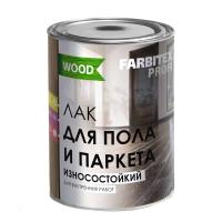 Лак алкидный FARBITEX ПРОФИ WOOD для пола и паркета 0,9л