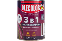 Грунт-эмаль по ржавчине OLECOLOR  0,9кг