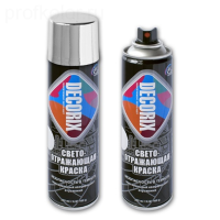 Краска аэроз. DECORIX светоотражающая прозрачная 335мл