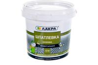 Шпатлевка акриловая универсальная Лакра для внут. и наруж. работ 1,5кг Шпатлевка акриловая универсальная Лакра для внут. и наруж. работ 1,5кг
