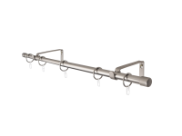 Телескоп мини-карниз Сатин 1-р__вид сбоку