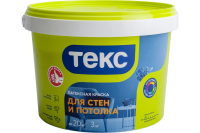 Краска ТЕКС УНИВЕРСАЛ интерьерная белоснежная 3кг
