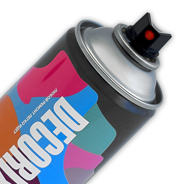 Краска аэроз. DECORIX Лак термостойкий +250С бесцветный 520мл_1