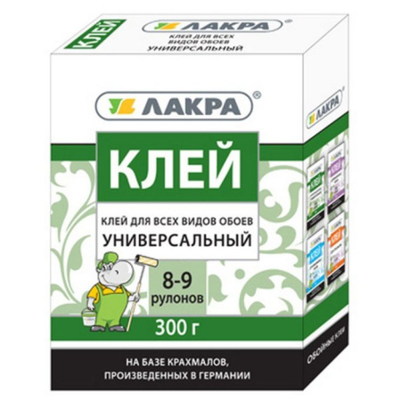 Клей обойный ЛАКРА универсальный