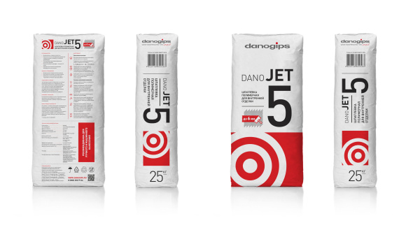 Шпатлевка выравнивающая полимерная DANO JET5